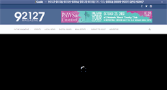 Desktop Screenshot of 92127magazine.com